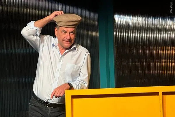 Rolf Hempel von b-steps bei einer Veranstaltung